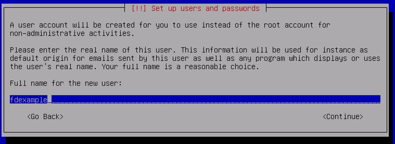 Debian 8 User Setting